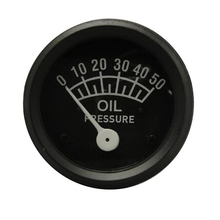 Universal Tractor Oil Pressure Gauge 50 PSI